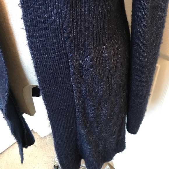 WHBM blue open front Cardigan - Picture 5 of 12